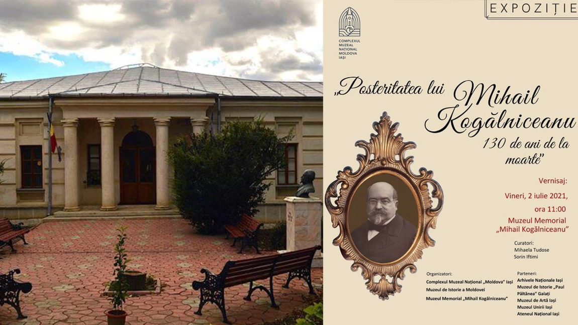 130 de ani de la trecerea în eternitate a marelui om politic Mihail Kogălniceanu! Românii, invitați la o expoziție specială organizată la Iași!