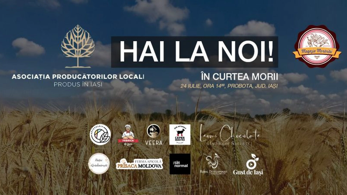 Evenimentul „Hai la noi, în curtea morii”, ediţia a II-a, are loc astăzi, 24 iulie