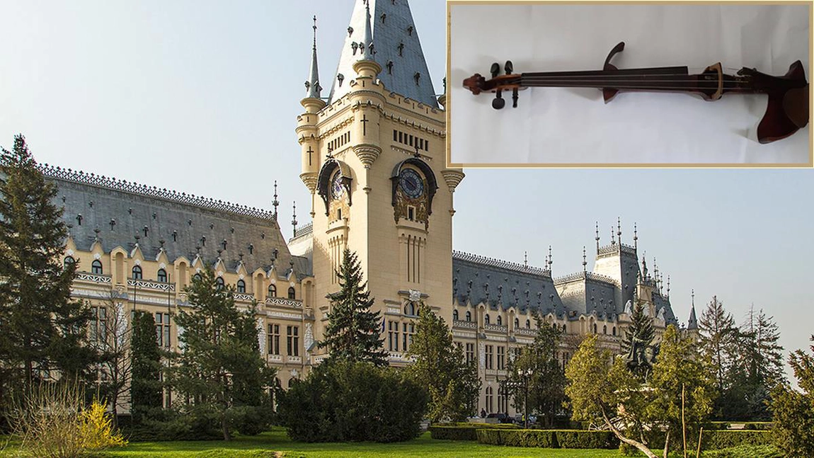 Obiect de câteva zeci de mii de euro și de o valoare simbolică aparte, vioara electromagnetică va fi expusă la Palatul Culturii din Iași