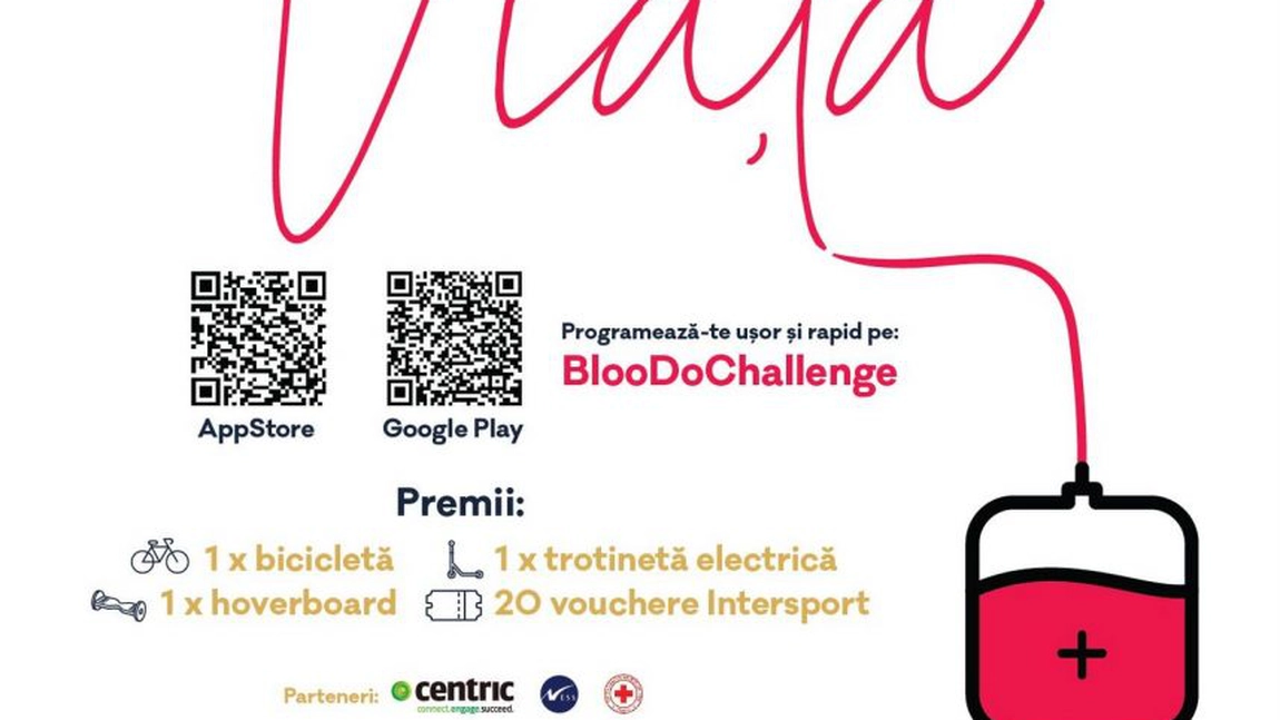 United Business Center și IULIUS îi încurajează pe ieșeni să se implice în campania de donare de sânge „Împreună donăm viață!”