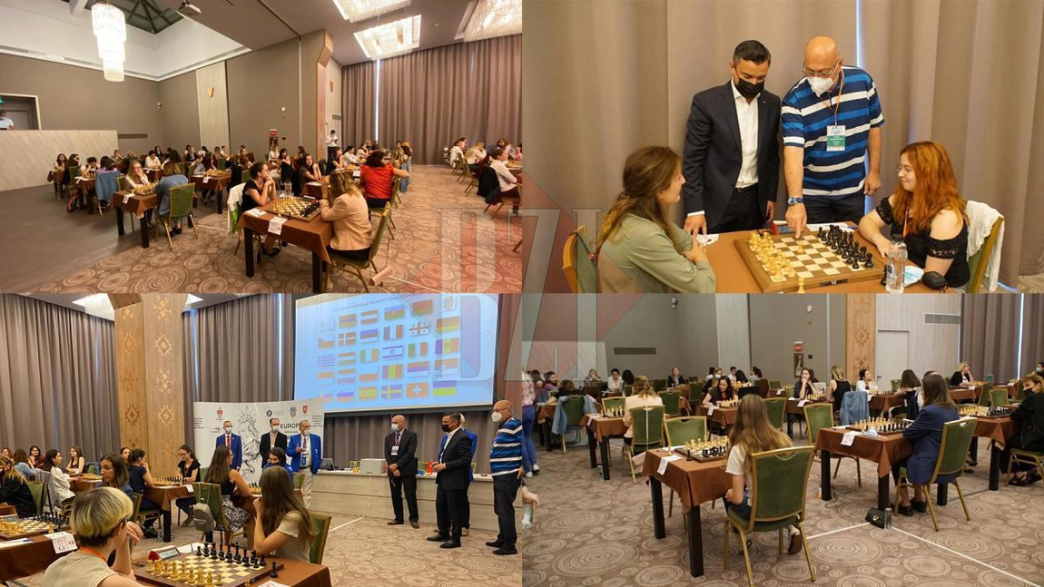 A treia zi de concurs la Campionatul European de Şah Feminin 2021 de la Iaşi - VIDEO