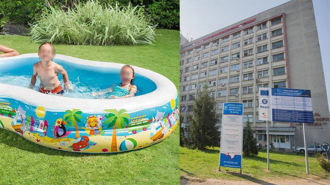 Dramă cumplită în Iași! O fată de 9 ani a fost salvată în ultima clipă după ce s-a înecat în piscina din curtea casei. Copila se zbate între viață și moarte