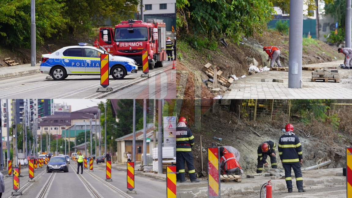 Un Dorel de la Conest SA a fost aproape să provoace o tragedie pe strada Aurel Vlaicu! A săpat în pământ fără să se mai oprească. Reprezentanții Primăriei Iași spun că vor ancheta cazul - FOTO, VIDEO