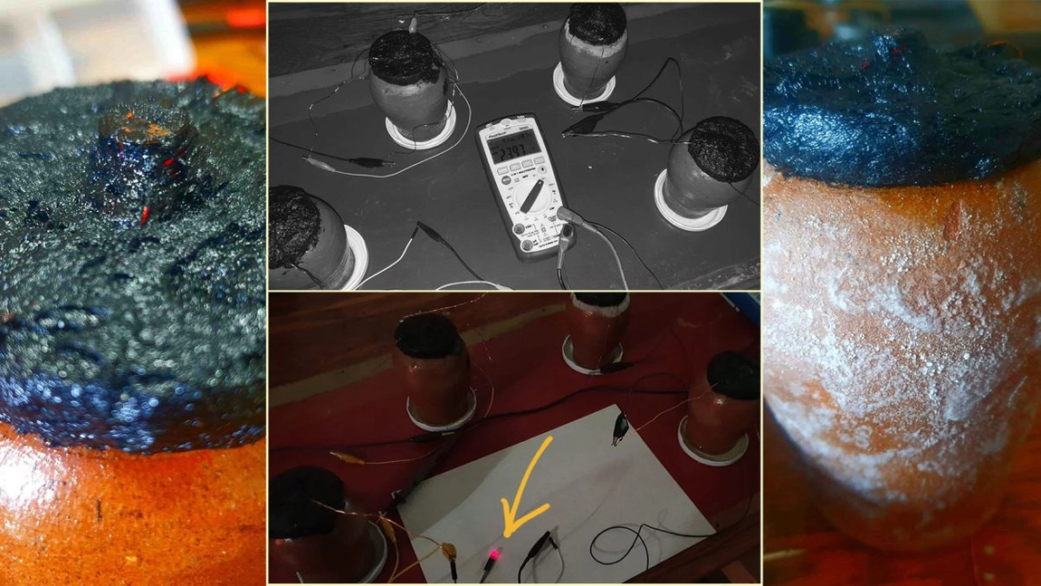 Incredibil, dar adevărat! Doi cercetători și inventatori din Iași au reușit să producă curent electric într-o manieră fabuloasă! Cu ajutorul unor banale oale de lut au făcut totul posibil - GALERIE FOTO EXCLUSIV