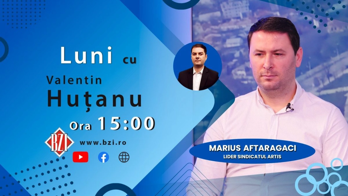 LIVE VIDEO - Editie TOP EXCLUSIV, in Studioul BZI LIVE! Detalii si informatii fierbinti din culisele Operei Nationale Române Iasi alaturi de Marius Aftaragaci, liderul angajatilor din institutia culturala si presedinte al sindicatului ARTIS Moldova - FOTO
