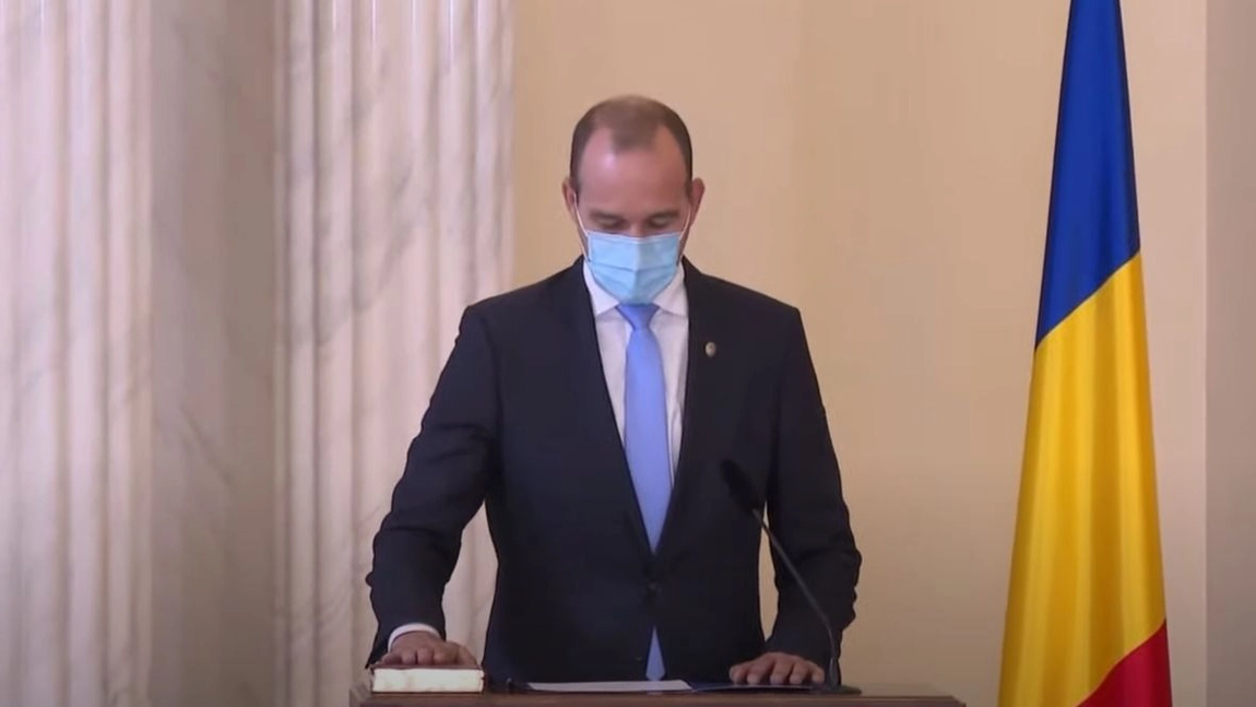 Noul ministru al Finanțelor, Dan Vîceanu, depune jurământul la Palatul Cotroceni - LIVE VIDEO