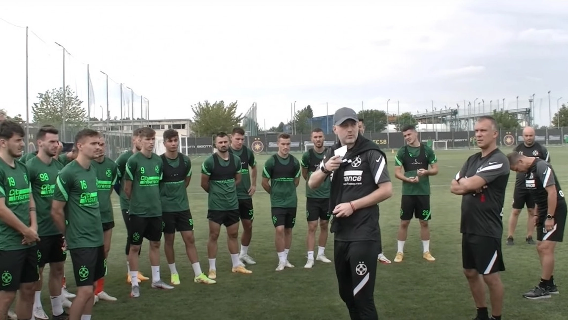 Edi Iordănescu, noul antrenor la FCSB. Astăzi a condus primul antrenament