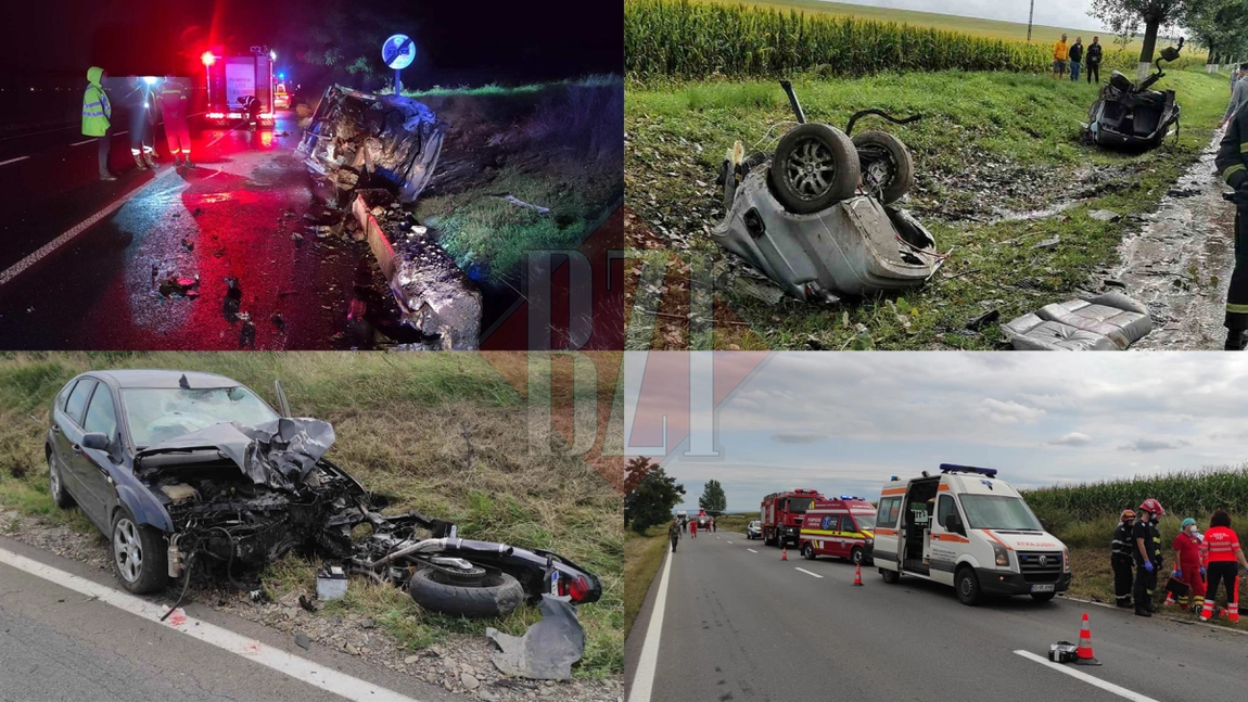 Dezastru în traficul din Iași, în weekend. Accidente extrem de grave și decese cumplite. Viteza și teribilismul au făcut ravagii