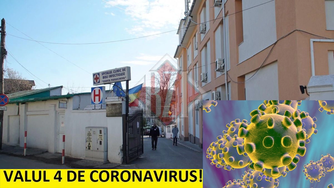 Sute de noi cazuri de COVID-19 în ultimele 24 de ore în județul Iași! Câte persoane au murit infectate