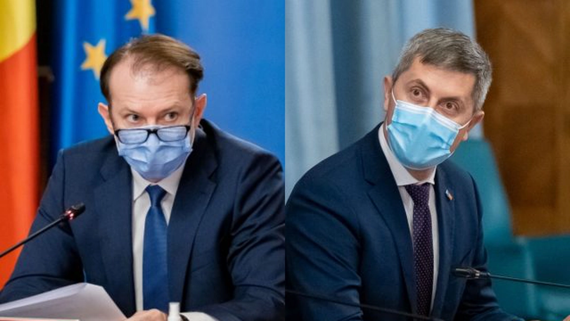 Dan Barna(USR) l-ar fi ameninţat cu moţiunea de cenzură pe Florin Cîțu (PNL) - SURSE