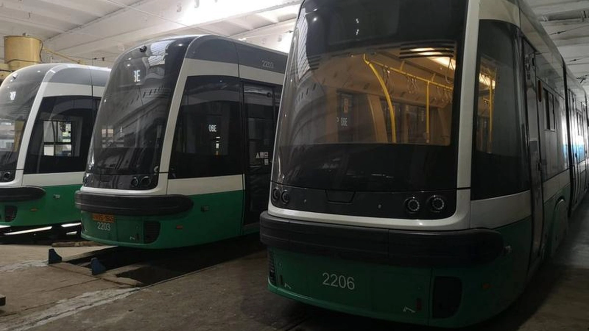 Tramvaiele PESA ies în sfârșit pe traseu. Din 9 septembrie, garniturile noi vor circula pe străzile din Iași