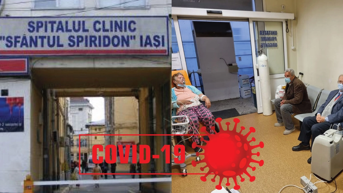 Situația este tot mai îngrijorătoare la Iași! Peste 600 de noi cazuri în ultimele 24 de ore și alte 654 de persoane sunt internate în spital