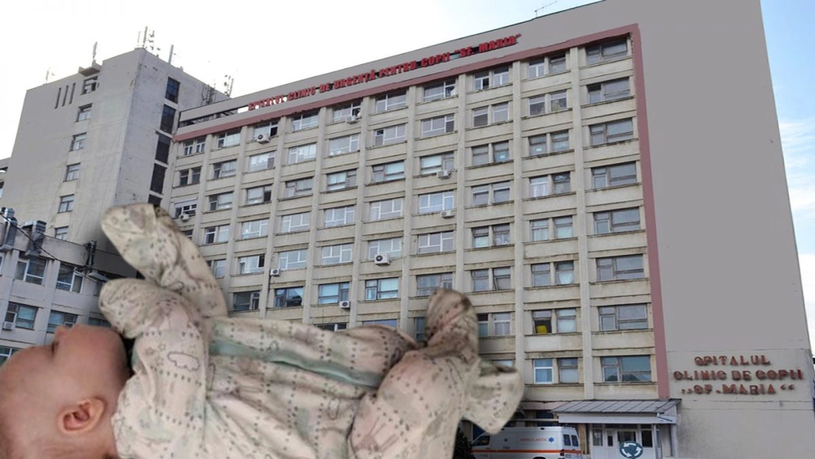 Un băiețel de două luni, dintr-o familie cu 23 de frați, a fost abandonat pe treptele spitalului! Medicii ieșeni se chinuie să-l salveze după ce a fost infectat cu COVID-19. Bebelușul provine dintr-un mediu foarte violent