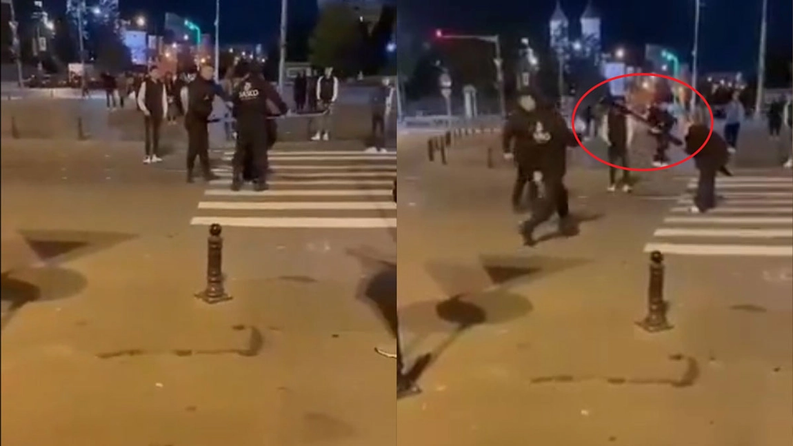 Un bărbat în vârstă a făcut ravagii în zona A. Panu! A lovit în mod repetat un tramvai folosindu-se de o barieră. Martorii au filmat întreaga scenă - VIDEO