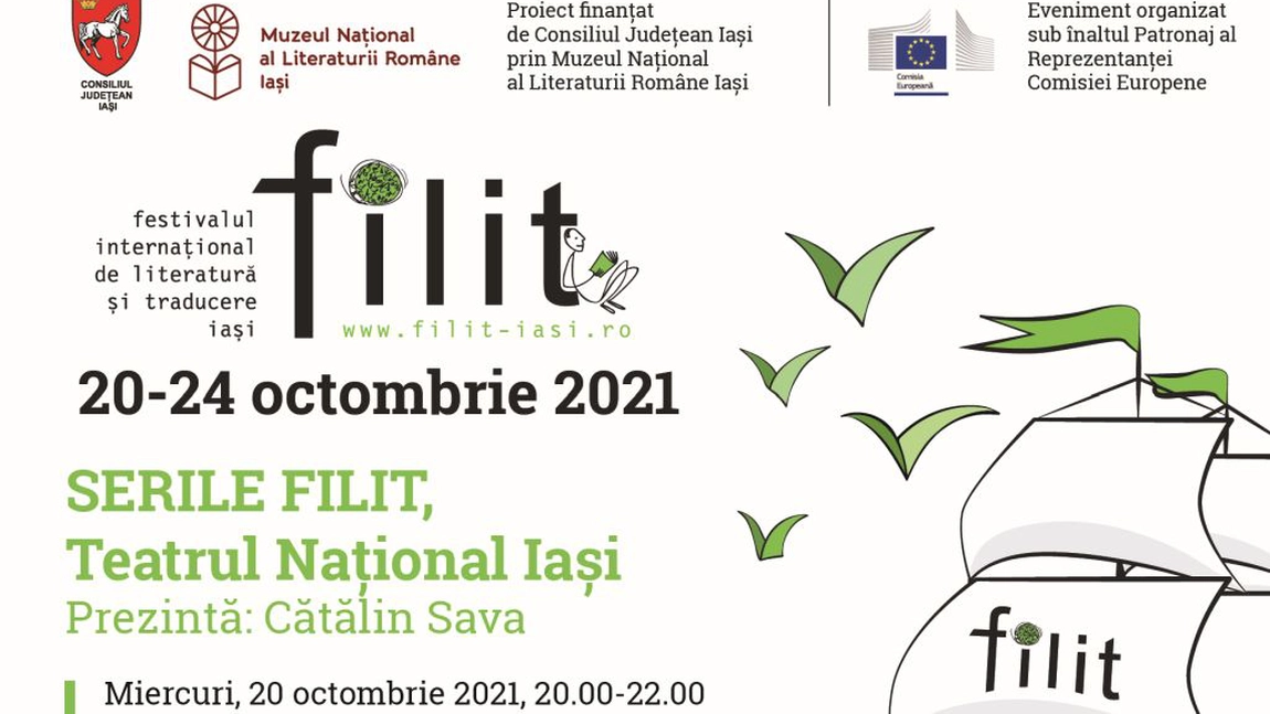 FESTIVALUL INTERNATIONAL DE LITERATURA SI TRADUCERE IASI 2021 EDITIA A IX-A