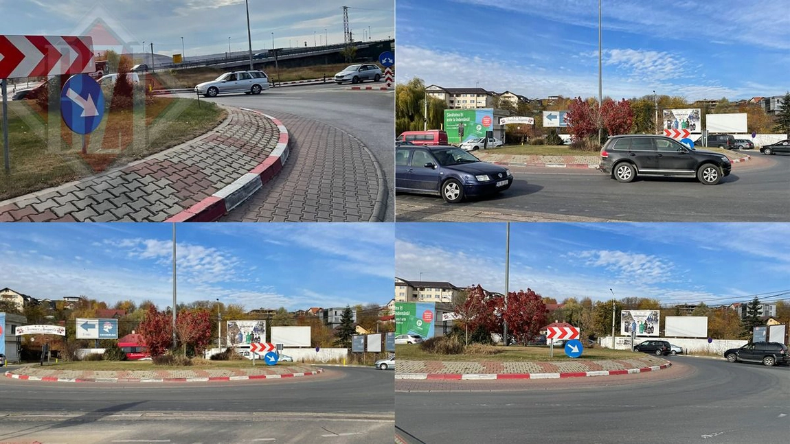 Veste importantă pentru șoferii din Iași! Rondul de la Era ar putea fi desființat. Au fost luate primele măsuri în traficul rutier de la ieșirea din municipiu - GALERIE FOTO