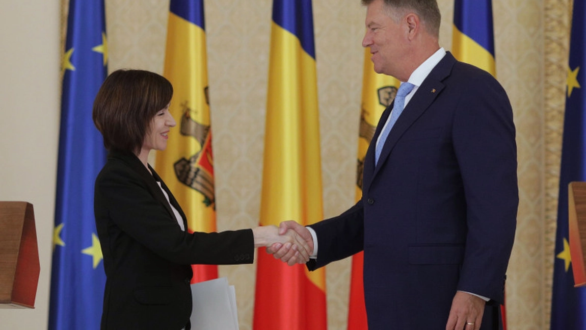 Klaus Iohannis, președintele României, conferință de presă alături de Maia Sandu, președintele Republicii Moldova - LIVE VIDEO