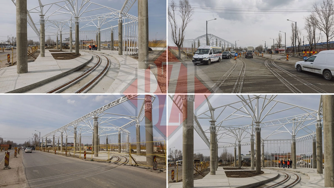 Punctul intermodal din zona industrială va fi gata la începutul anului viitor. Cei care vin din Tomești nu vor mai avea scuze să nu folosească transportul în comun. Acesta face parte din cadrul unui proiect în valoare de peste 4,6 milioane de euro