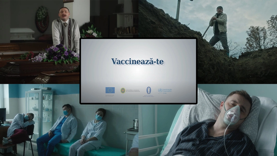 Iată ce campanie pentru vaccinare fac cei din Republica Moldova! Guvernul României ar trebui să înveţe - FOTO, VIDEO