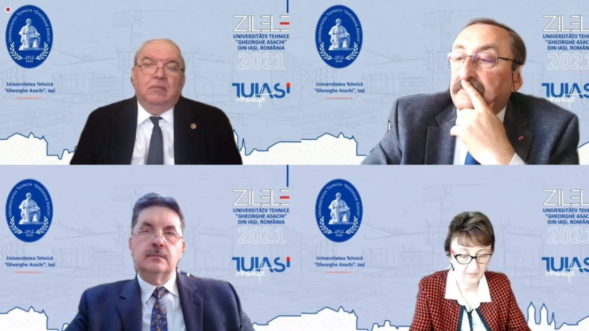 Zilele TUIASI 2021: un omagiu adus profesorilor seniori și un mesaj de susținere și încurajare pentru cercetători și studenți