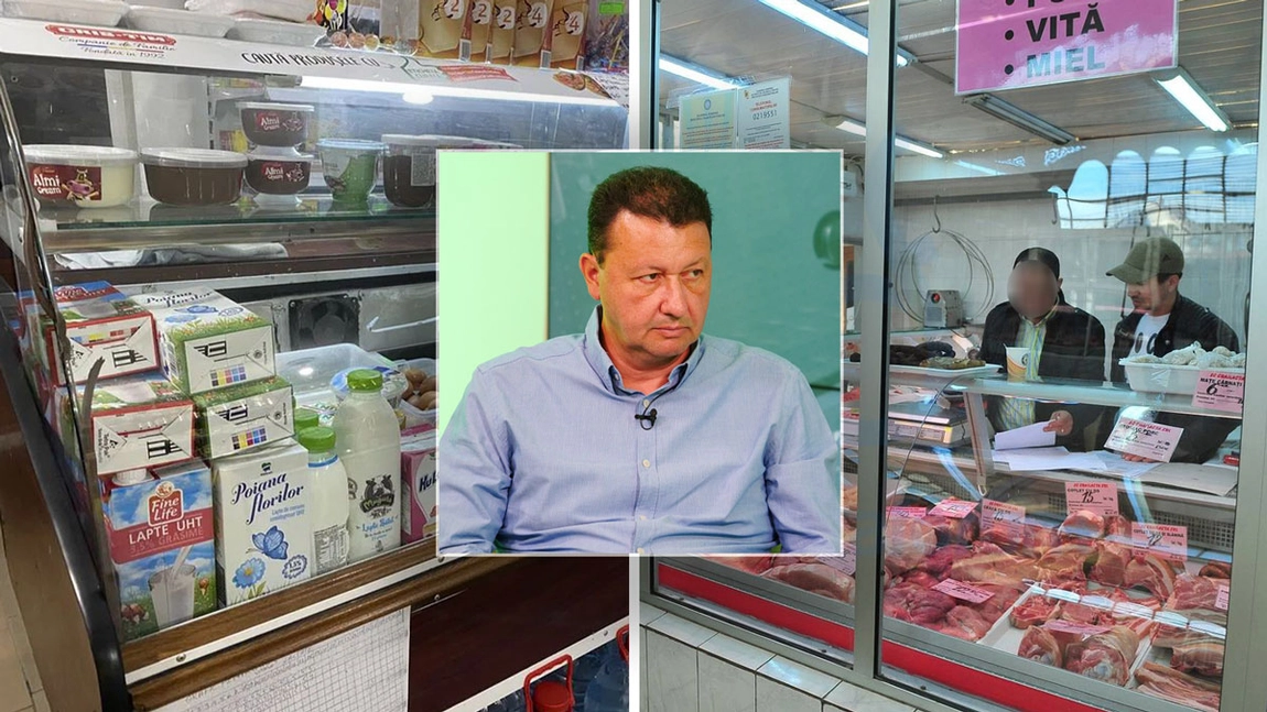 Jale în magazinele și piețele din Iași! DSVSA a amendat comercianții care vindeau carne și lapte în condiții greu de imaginat. Verificările continuă până la sfârșitul anului 2021