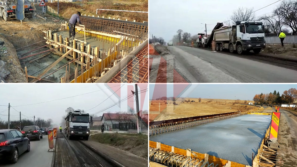 Iată cum arată lucrările la DN 28B Târgu Frumos - Botoșani! Proiectul de 51 de milioane de euro intră în conservare - GALERIE FOTO