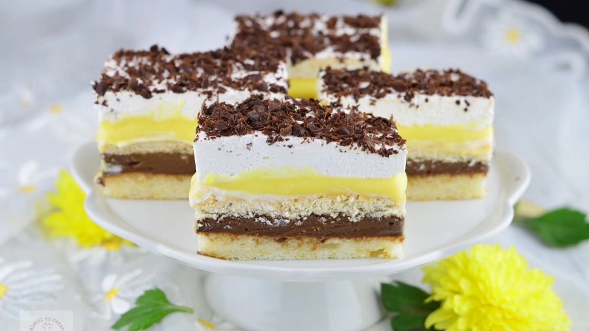 Crăiasa zăpezii, prăjitura preferată a copiilor. Iată rețeta unui desert delicios