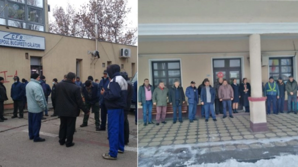 CFR Călători a intrat în grevă. Proteste în mai multe oraşe din România. Oamenii, chemaţi la negocieri de ministrul Sorin Grindeanu