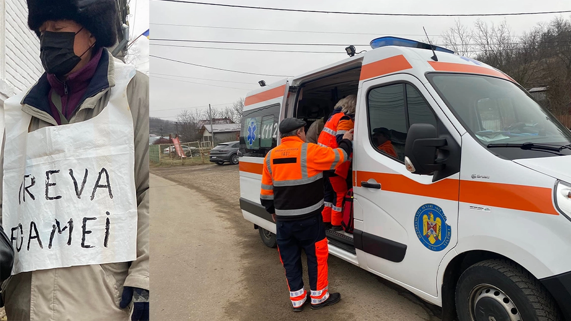 Un bătrân din Rediu face greva foamei de 3 zile. Ieșeanul este supărat că primarul Ciprian Grosu nu ii răspunde la o adresă - FOTO