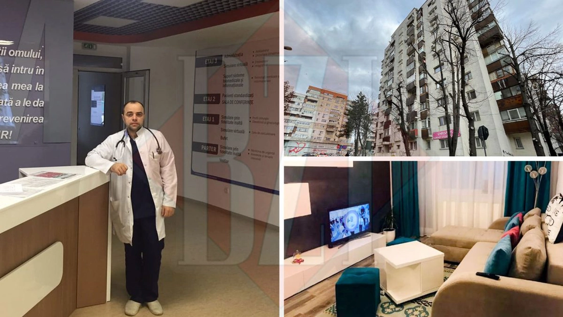 Medic de la Spitalul ”Sf. Maria” din Iași, folosit într-o fraudă cu apartamente! Doctorul Marian Nogai, ademenit să închirieze un imobil fictiv din centrul orașului - FOTO