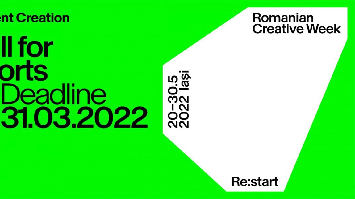 Moldova Film Festival dă startul competiției scurtmetrajelor, pentru cea de-a doua ediție a Romanian Creative Week