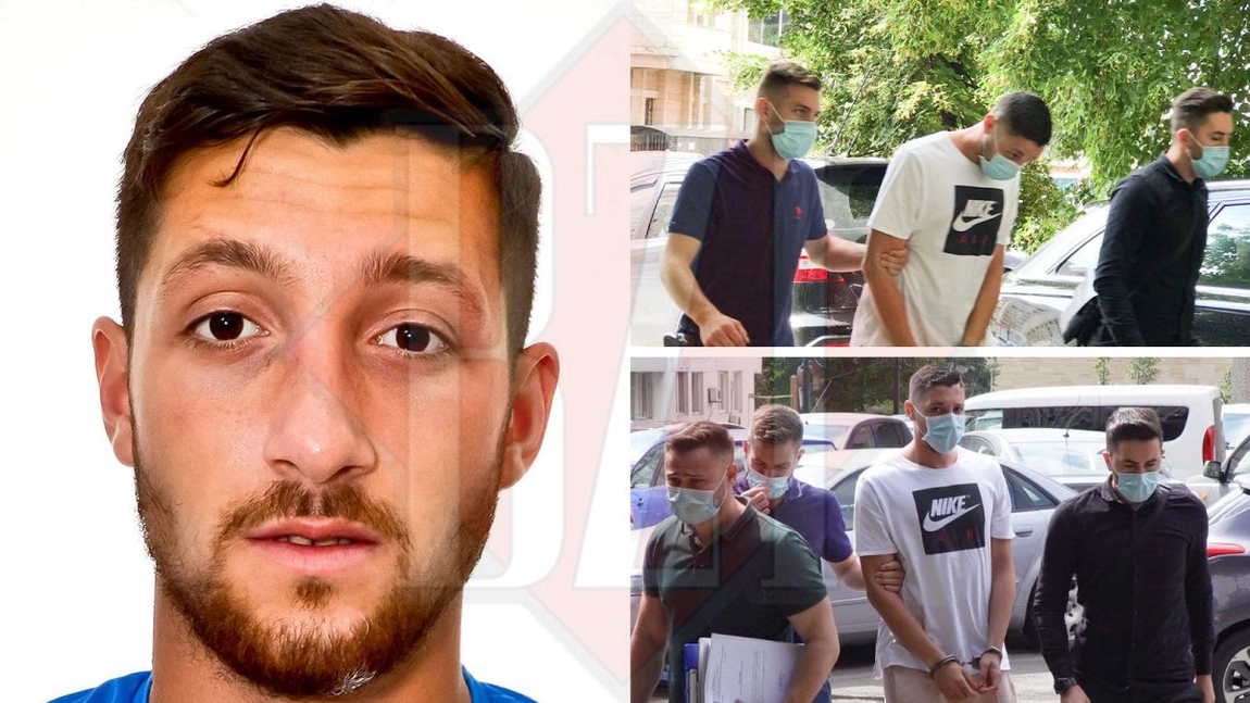 Fotbalist din Iași, condamnat după ce și-a sechestrat propria iubită! Ce pedeapsă a primit sportivul din partea judecătorilor ieșeni! GALERIE FOTO (Exclusiv)