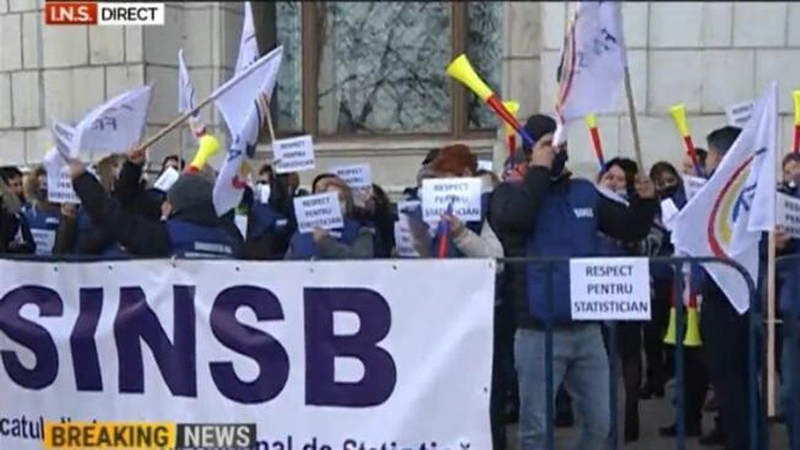 Angajații Institutului Național de Statistică protestează. Ce nemulțumiri și cerințe au aceștia