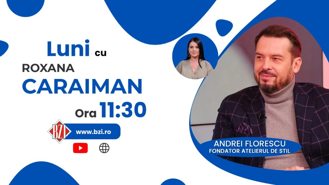 LIVE VIDEO - Andrei Florescu, fondatorul Atelierul de Stil, discută la BZI LIVE despre tendințele în moda costumelor bărbătești din 2022 - FOTO