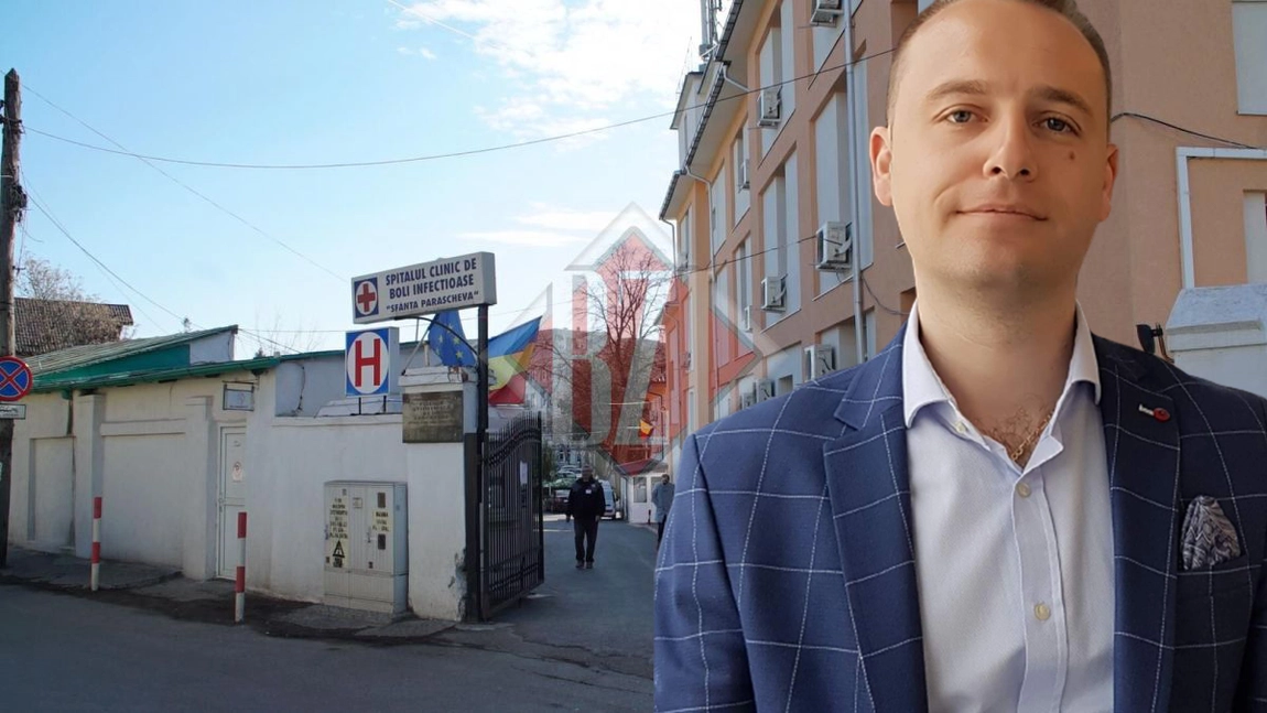 Dr. Florin Roşu, managerul Spitalului de Boli Infecţioase din Iaşi, recomandă folosirea măştilor de protecţie FFP2 - VIDEO