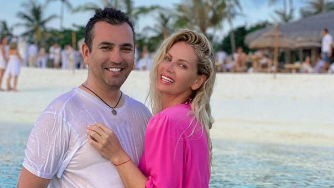 Andreea Bănică și soțul ei, cină romantică. Cei doi au mers la un restaurant exclusivist și au imortalizat momentul