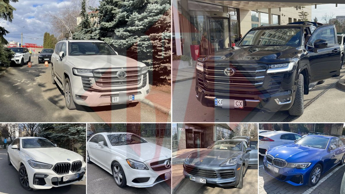 Bogații ucraineni refugiați la Iași defilează cu bolizi de sute de mii de euro! Parcările hotelurilor de lux, pline de autoturisme înmatriculate în țara vecină (FOTO DE COLECȚIE)