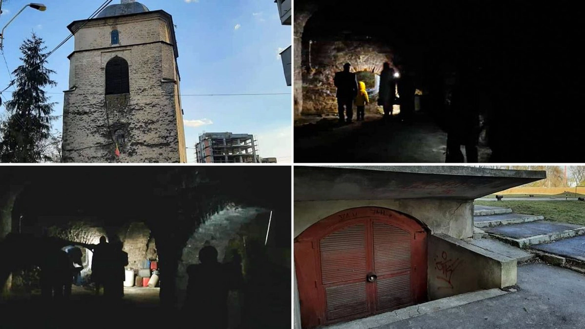 Hrube și beciuri spectaculoase, descoperite în plin centrul orașului Iași! FOTO