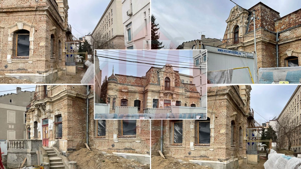 Proiect nou la Casa ”Berthelot” din Iași! Cum va arăta clădirea în care a locuit generalul francez din Primul Război Mondial - FOTO