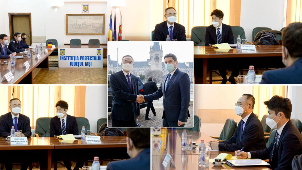 Bogdan Cojocaru, prefectul județului Iași, a mințit în legătură cu vizita ambasadorului Republicii Coreea. Ce spune Kim Yong Ho? - FOTO