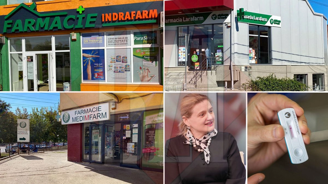 Testele rapide Covid-19 sunt la mare căutare în farmaciile din Iași! Gabriela Tătărângă: ”Multe dintre persoanele testate au fost pozitive”