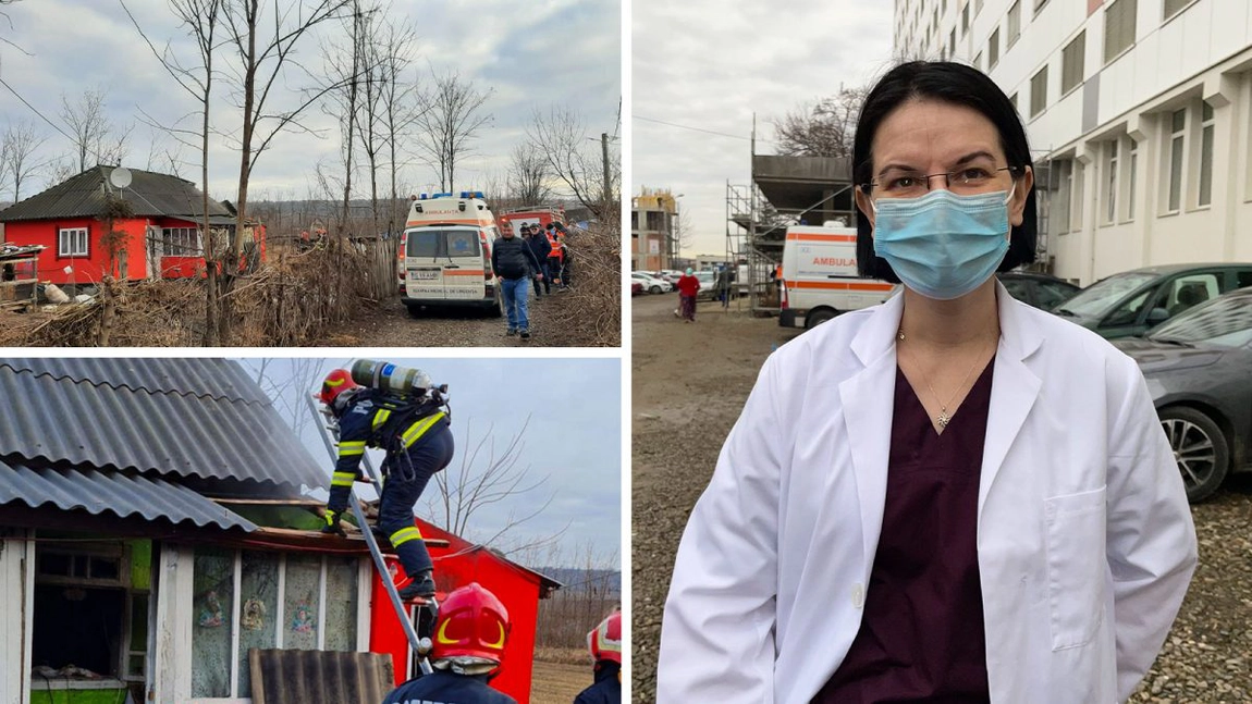 Doctorul Sidonia Susanu, declarații despre starea celor două fetițe arse în incendiul de la Trifești Iași: ”Sunt într-o stare critică”