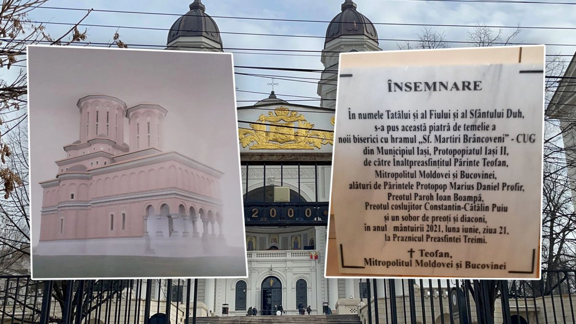 Biserica Ortodoxă cu numărul 68 va fi construită în Iași! Plan spectaculos al Mitropoliei Moldovei și Bucovinei - FOTO, EXCLUSIV