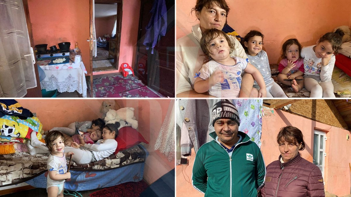 Dragostea din închisoare a unei familii din comuna Ruginoasa. Cei doi se îngrijesc de 12 suflete nevinovate!