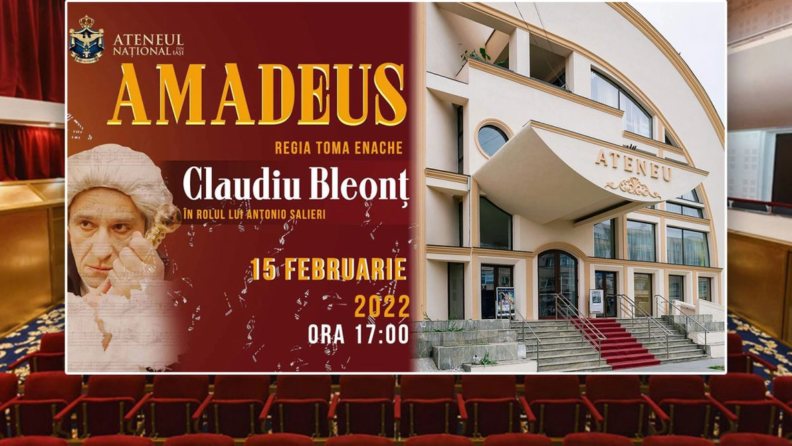 Premieră la Ateneul Național Iași, despre Wolfgang Amadeus Mozart