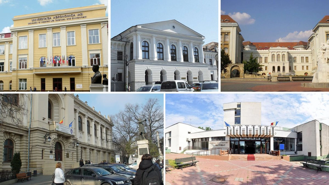 Veste importantă pentru cele 5 mari universități de stat din Iași! În joc este suma de 20 de milioane de euro