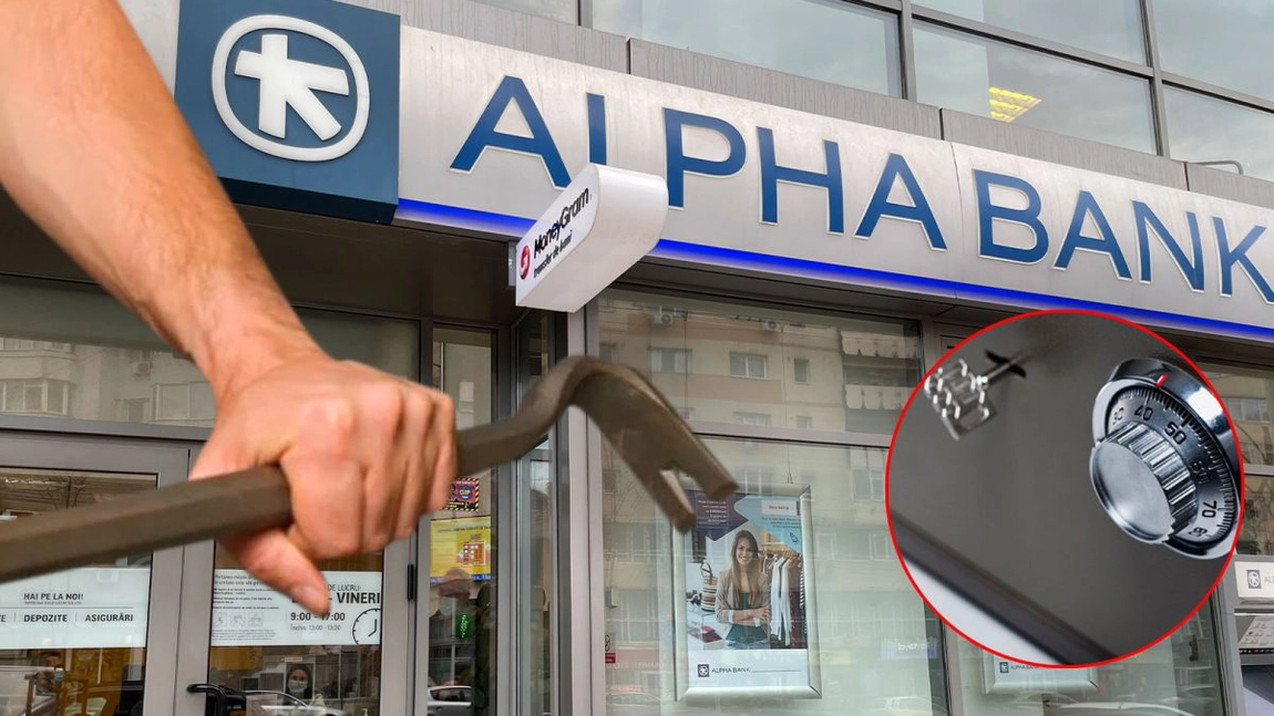 Un tânăr intrat în Poliție ca agent în 2016 a spart Alpha Bank de la Gară! Tun după tun: seifurile erau slăbiciunea lui (Exclusiv)