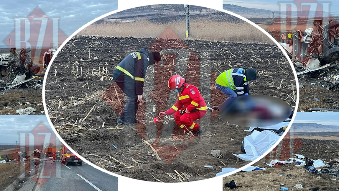 Accident rutier grav în localitatea Bălțați din județul Iași! 7 persoane au murit după ce un camion, un autoturism și o ambulanță s-au ciocnit - EXCLUSIV. FOTO, LIVE VIDEO, UPDATE