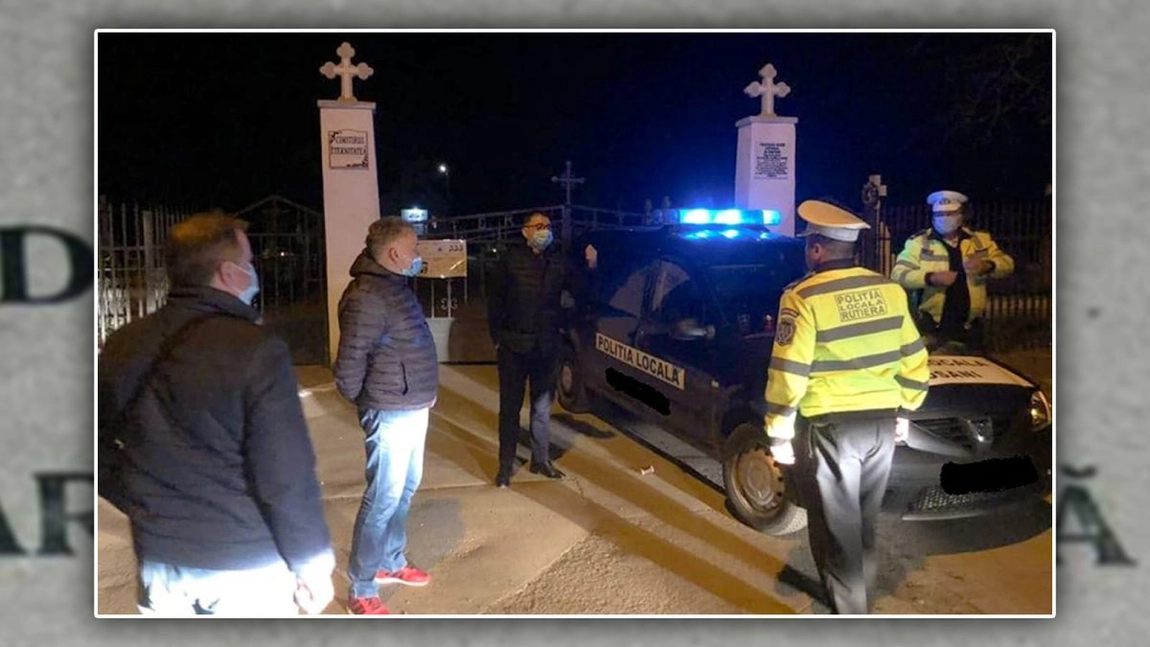 Culmea ghinionului: Prins fără permis de conducere la cimitir! Un ieșean s-a ales cu o pedeapsă după această „aventură” 