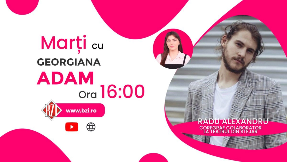 LIVE VIDEO - Conectat la trendurile europene ale dansului și mereu în căutare de experiențe noi, Radu Alexandru povestește pentru BZI LIVE despre valențele coregrafice - FOTO